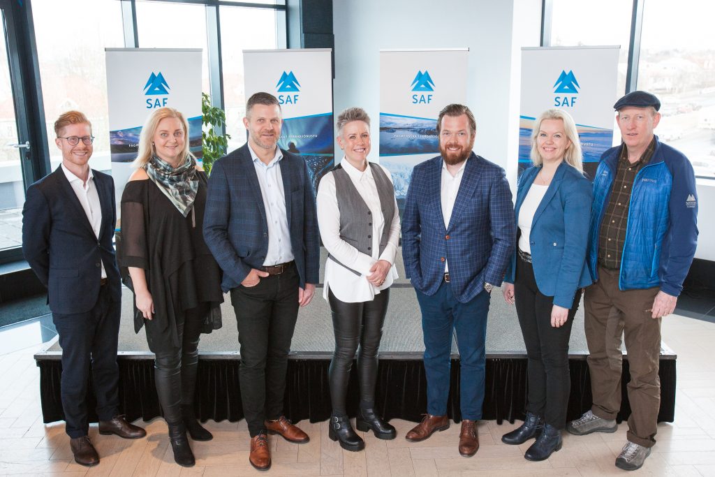 Ný stjórn SAF kjörin á aðalfundi 2022.
